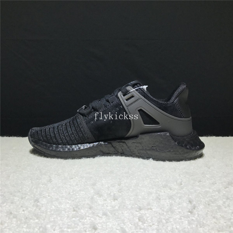 Real Boost Adidas EQT Support Pure Black